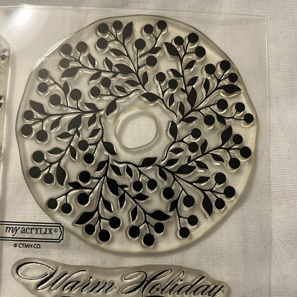 Festive Frills C1328 stamp set - Picture 2 of 8